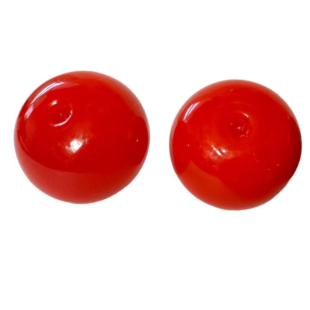 3 Art Glass Vegetable Figures Paperweight‎ Veggie Decor Red Green Handblown Vtg - Picture 5 of 15